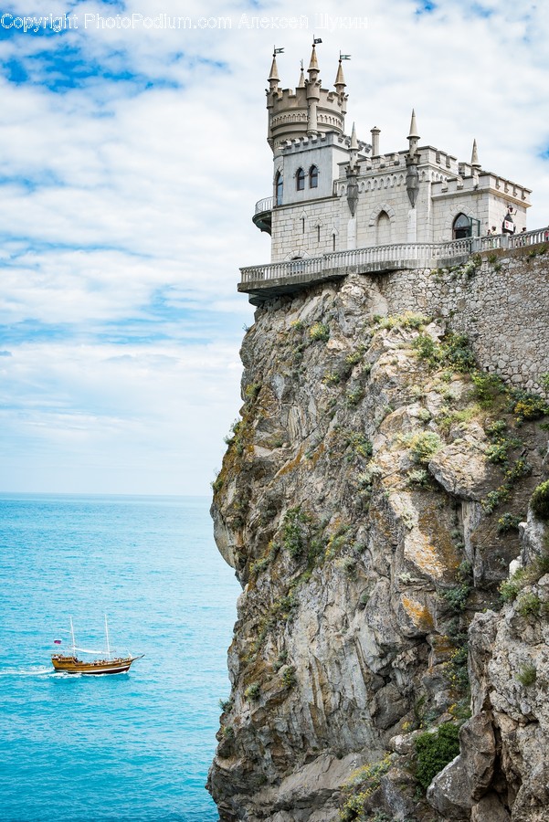 Architecture, Castle, Fort, Coast, Outdoors