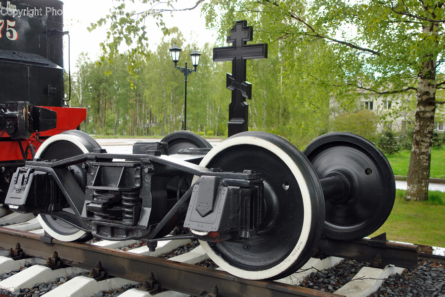 Cross, Engine, Machine, Motor, Rubble