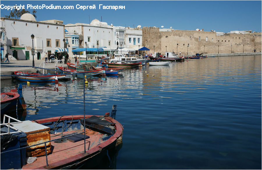 Boat, Watercraft, Dinghy, Gondola, Harbor, Port, Waterfront
