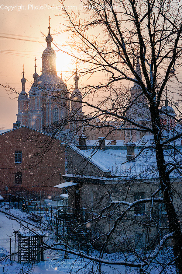 Architecture, Bell Tower, Building, Tower, Dome