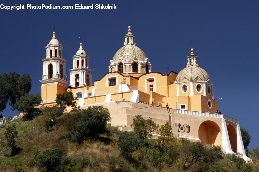 Architecture, Dome, Bell Tower, Clock Tower, Tower, Housing, Monastery