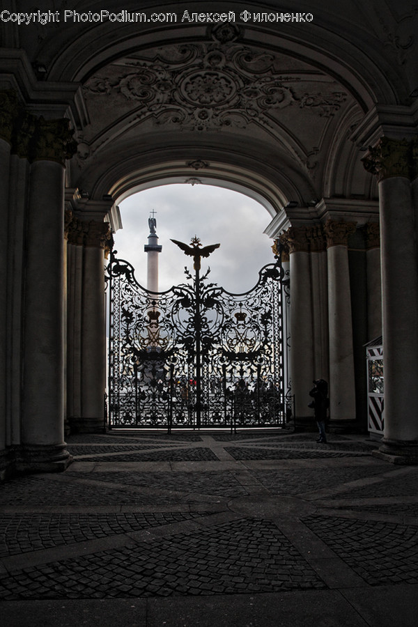 Arch, Arched, Architecture, Building, Patio