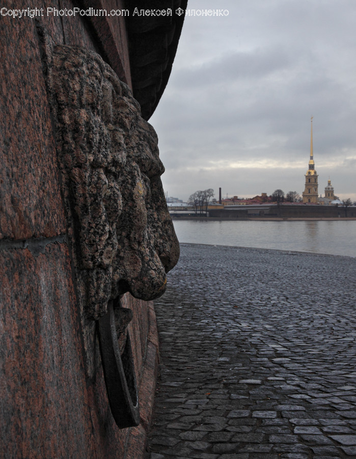 Architecture, Building, Tower, Art, Gargoyle