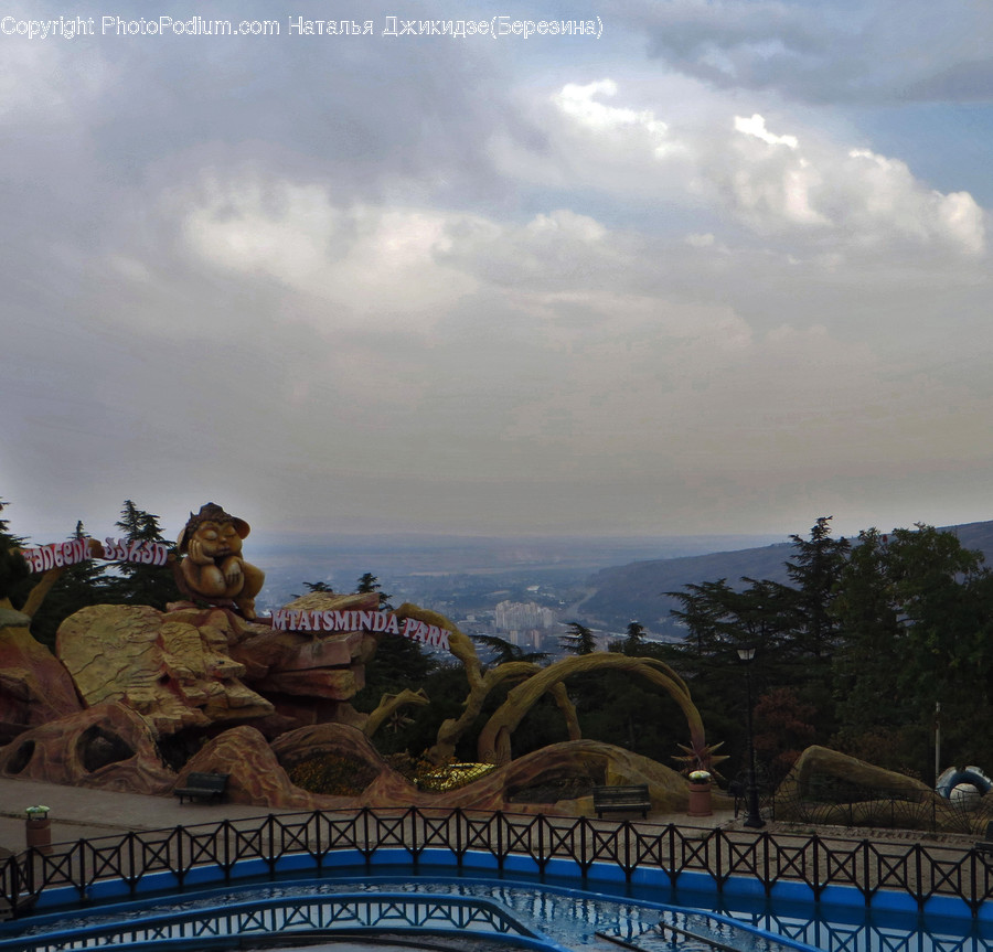 Amusement Park, Leisure Activities, Building, Hotel, Resort