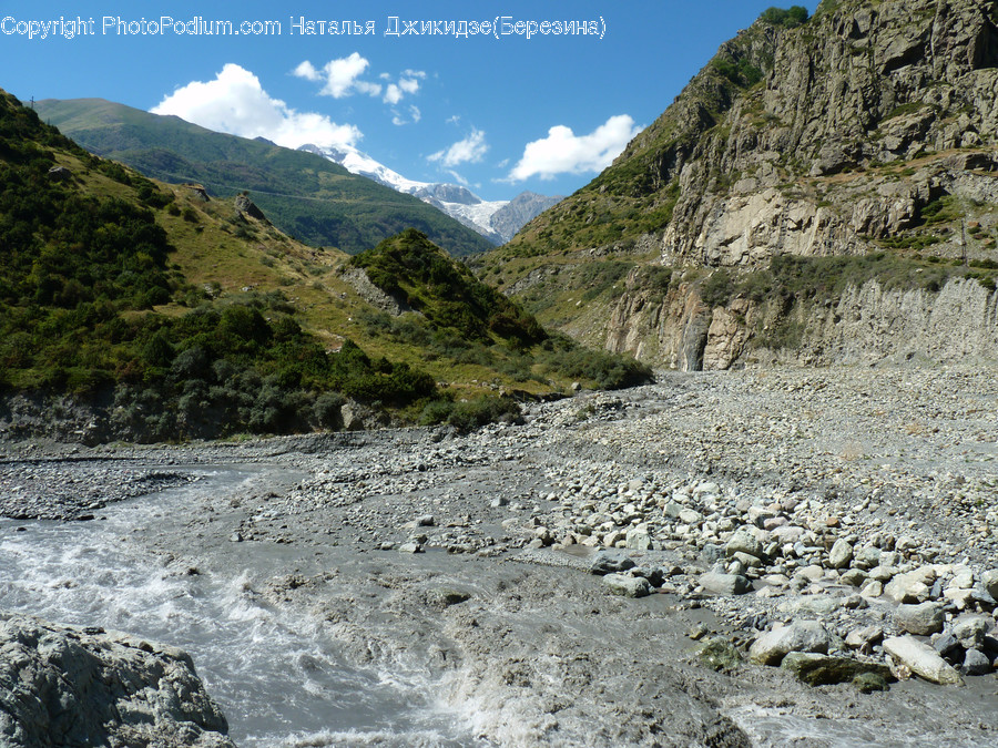Outdoors, River, Water, Glacier, Ice