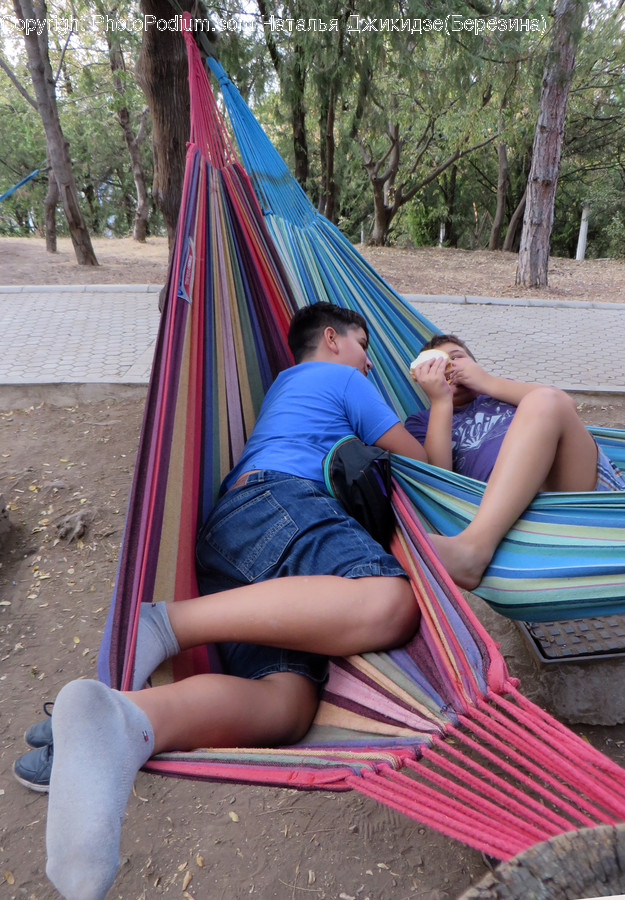 Human, People, Person, Furniture, Hammock