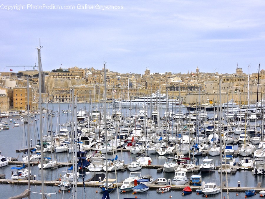 Port, Waterfront, Dock, Pier, Marina