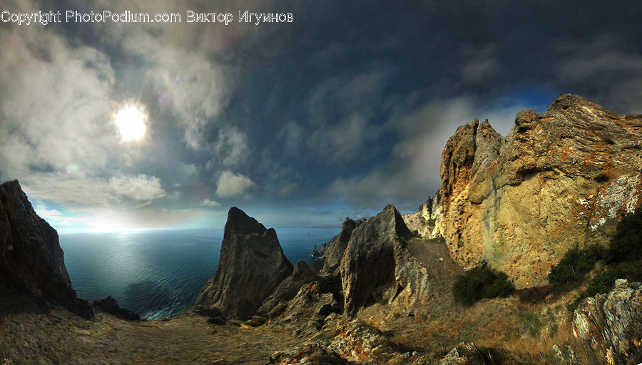 Cliff, Outdoors, Crest, Mountain, Mountain Range
