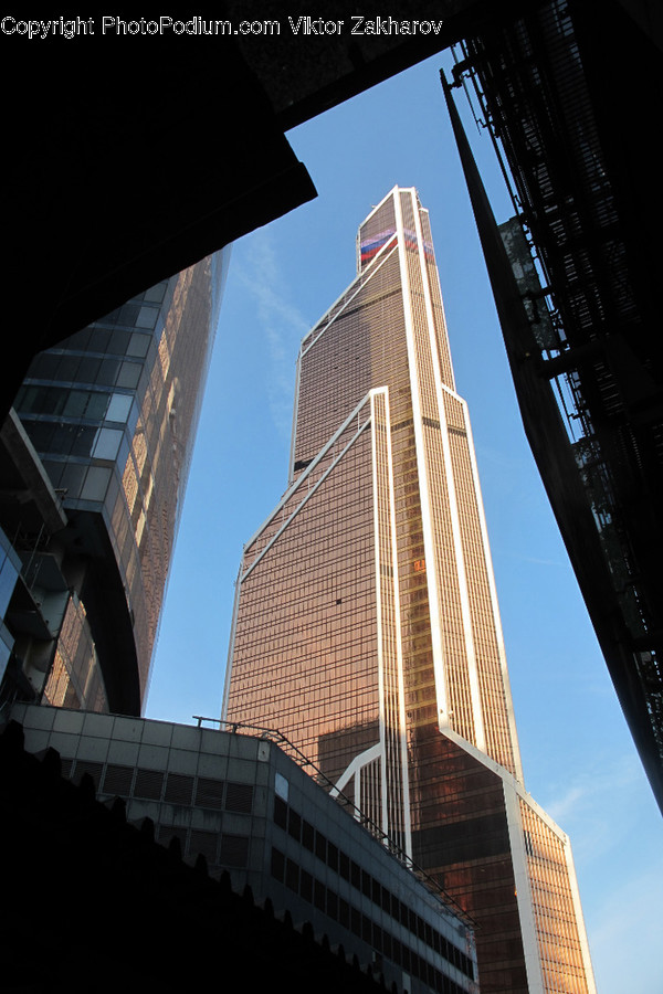 Building, City, High Rise, Town, Urban