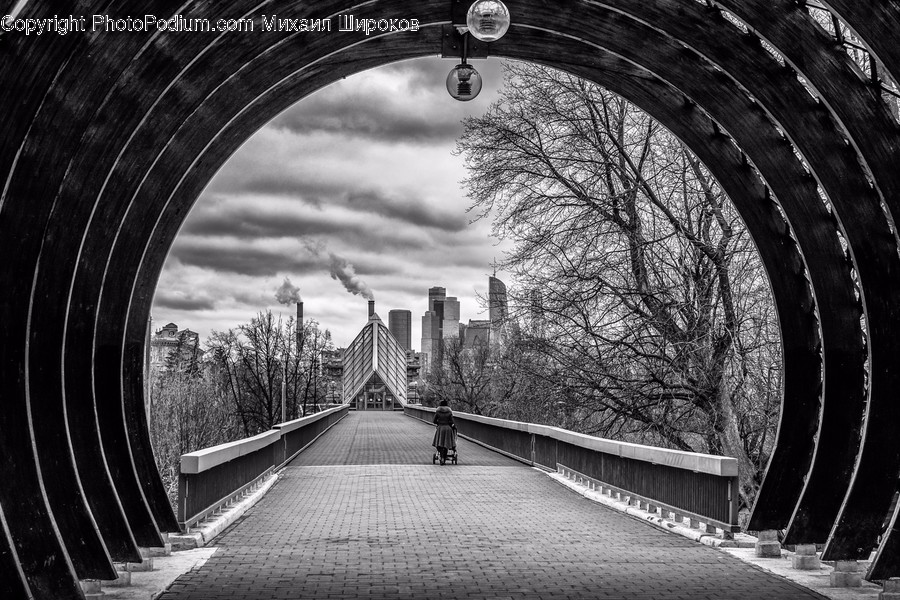 Arch, Arched, Architecture, Building, Path