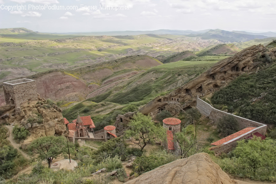 Architecture, Building, Housing, Monastery, Countryside