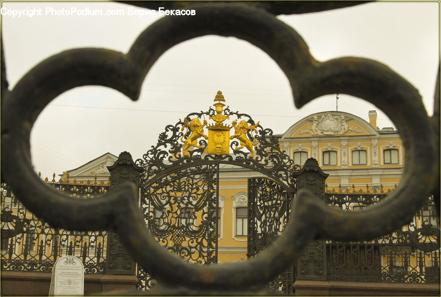 Emblem, Logo, Arch, Gate, Architecture, Cathedral, Church