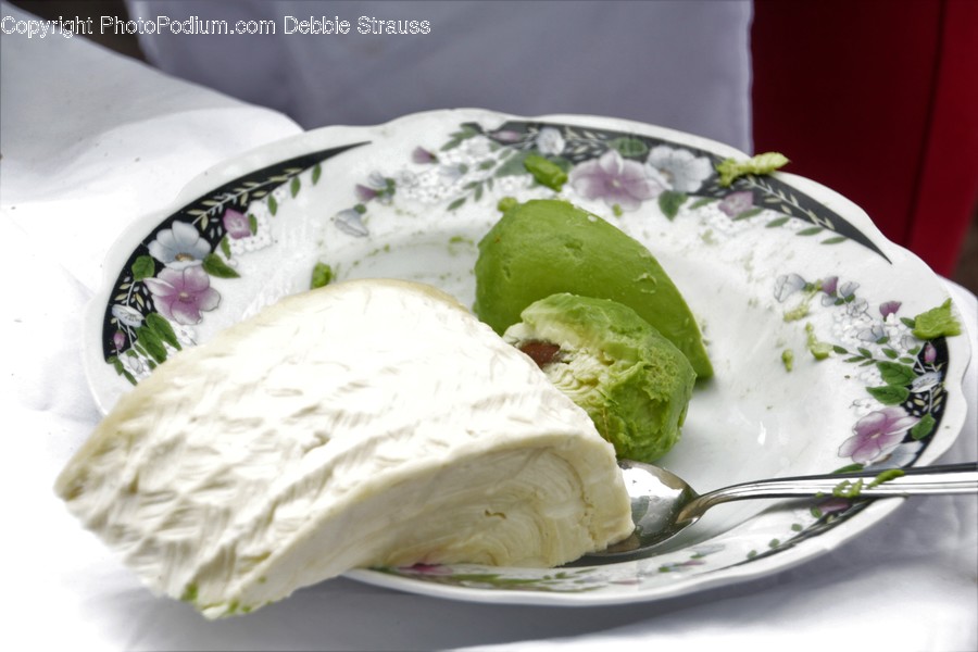 Cream, Creme, Dessert, Food