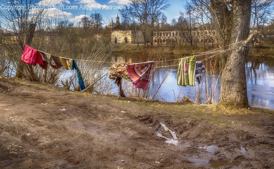 Camping, Leisure Activities, Kite, Toy, Mud
