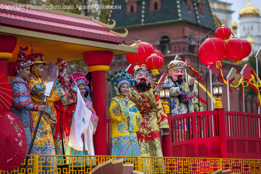 Accessories, Bead, Lamp, Lantern, Crowd