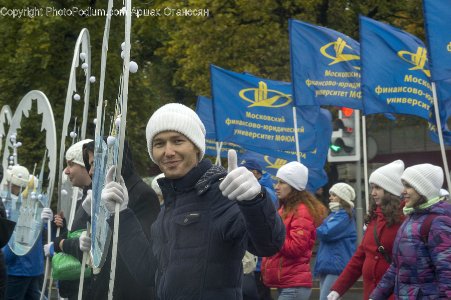 Human, People, Person, Crowd, Banner