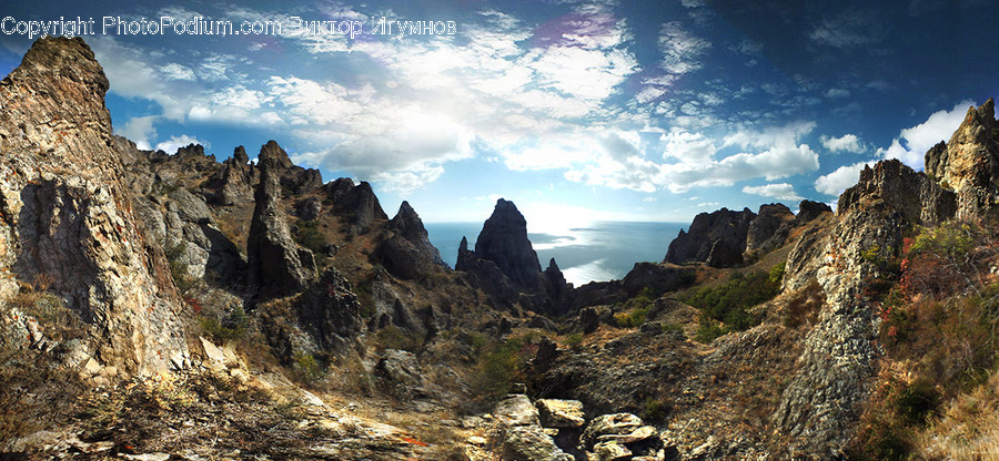 Crest, Mountain, Mountain Range, Nature, Outdoors