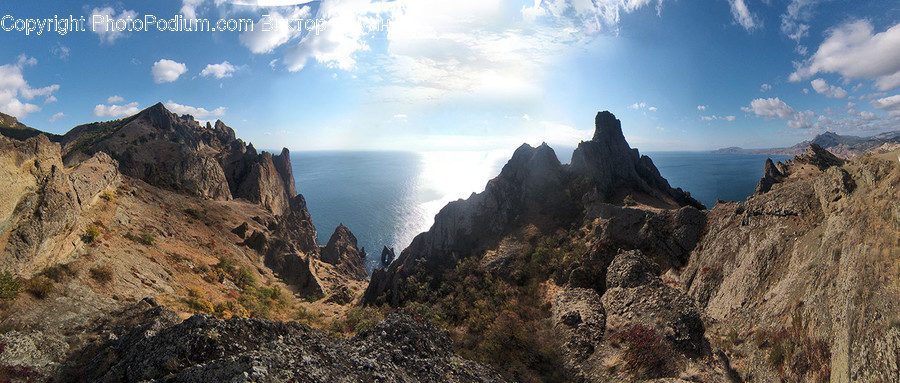 Crest, Mountain, Mountain Range, Nature, Outdoors