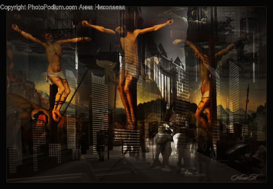 Crucifix, Emblem, Dance, Dance Pose, Leisure Activities