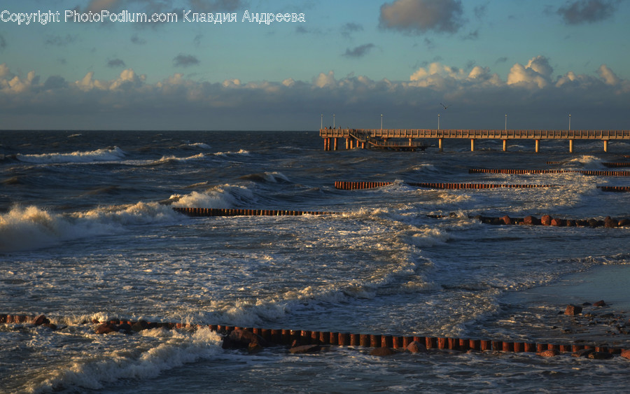 Dock, Pier, Nature, Ocean, Outdoors