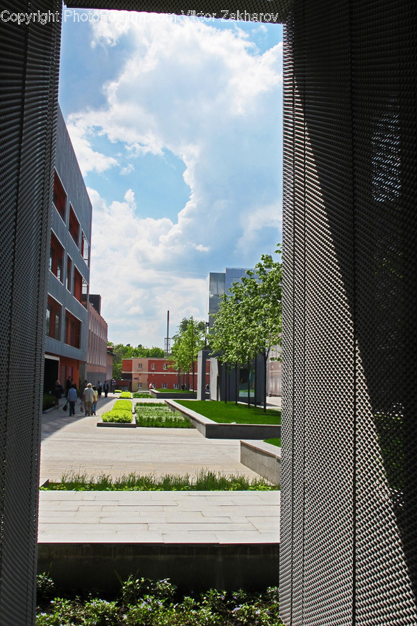 Path, Pavement, Sidewalk, Walkway, Building