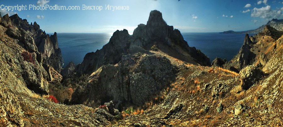 Crest, Mountain, Mountain Range, Nature, Outdoors