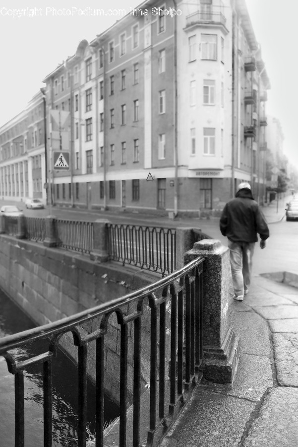 Human, People, Person, Railing, Path