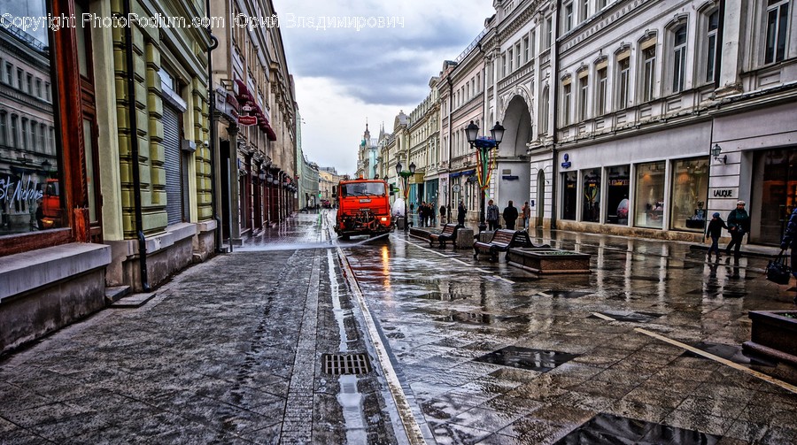 Building, City, Road, Street, Town