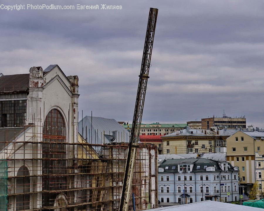Building, City, Town, Urban, Neighborhood