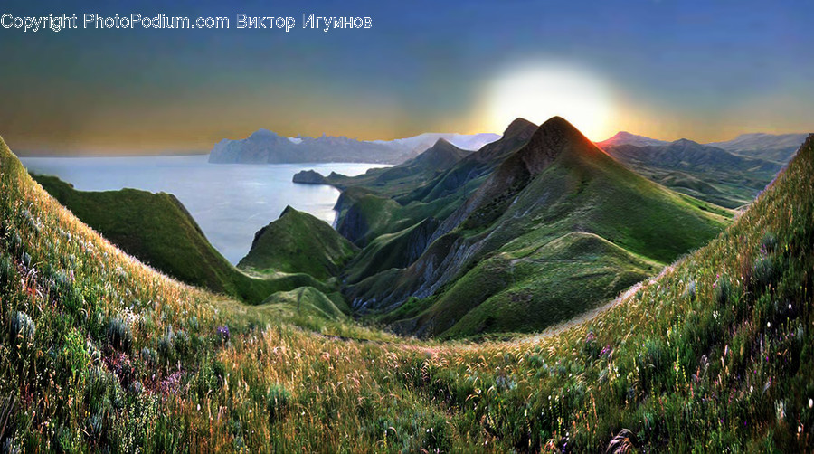 Mountain, Mountain Range, Nature, Outdoors, Flora