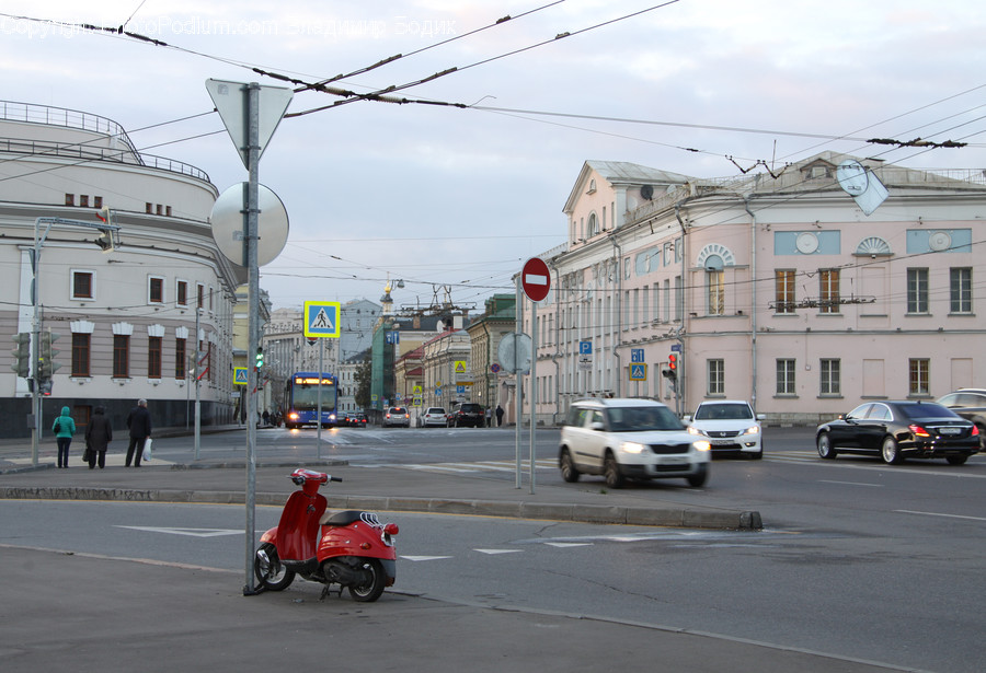 Intersection, Road, Human, Pedestrian, Person