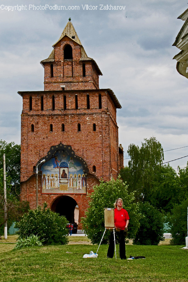 Architecture, Bell Tower, Building, Tower, Arch