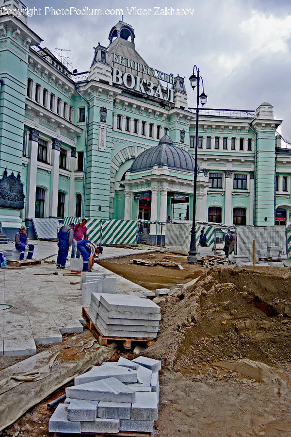 Rubble, Building, Construction, Apartment Building, City