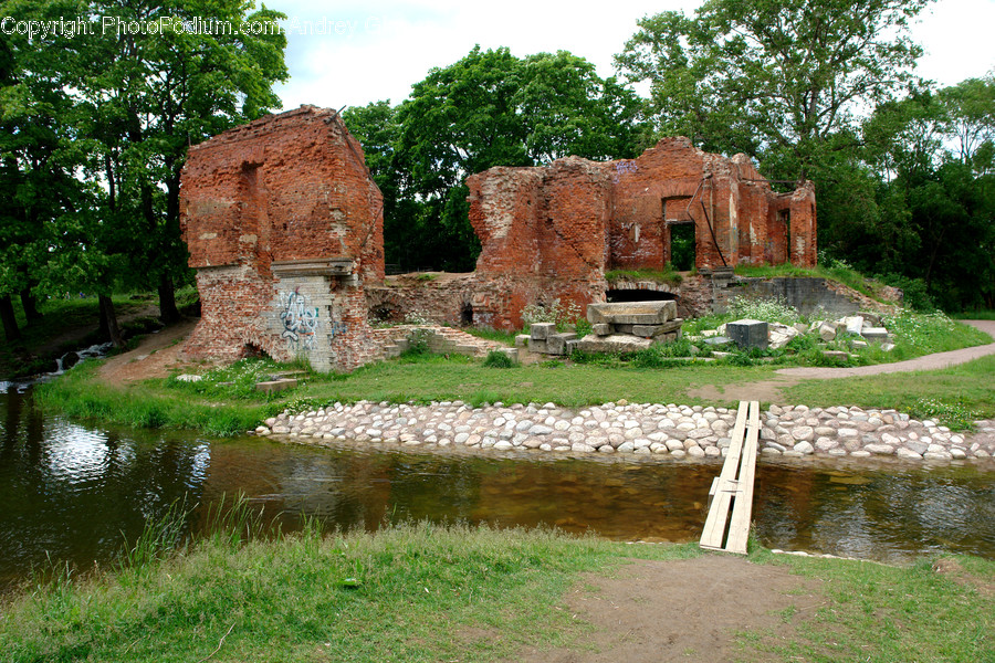 Brick, Architecture, Building, Castle, Fort