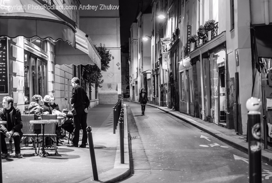 Human, People, Person, Alley, Alleyway