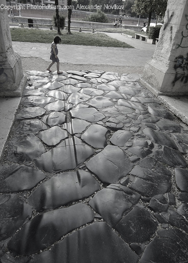 Path, Pavement, Sidewalk, Walkway, Architecture