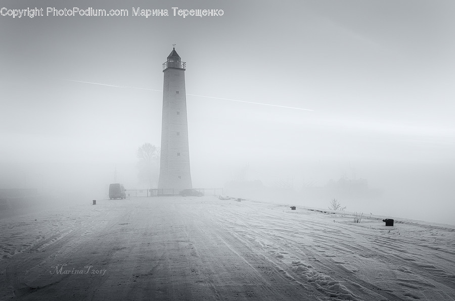 Beacon, Coast, Nature, Ocean, Outdoors