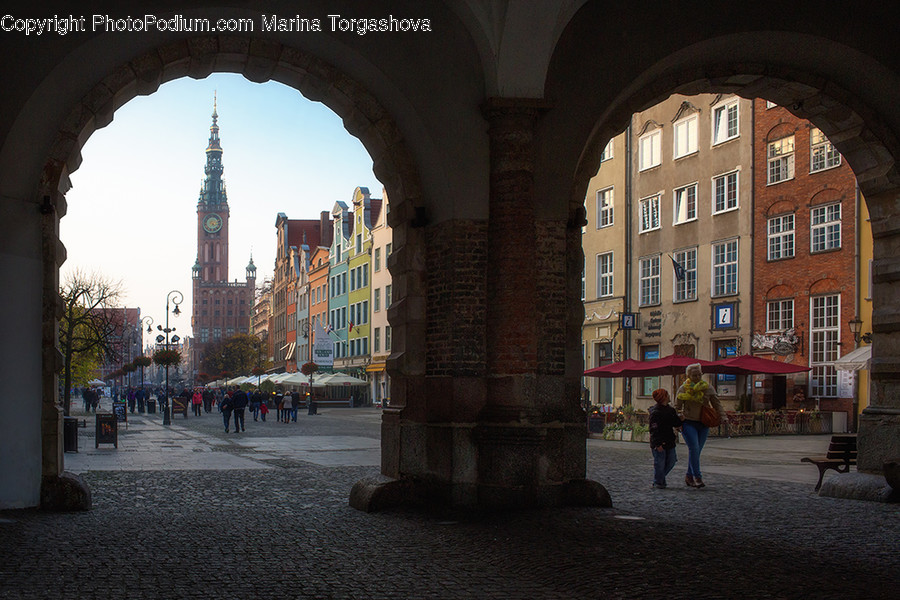 Arch, Arched, Architecture, Building, Column