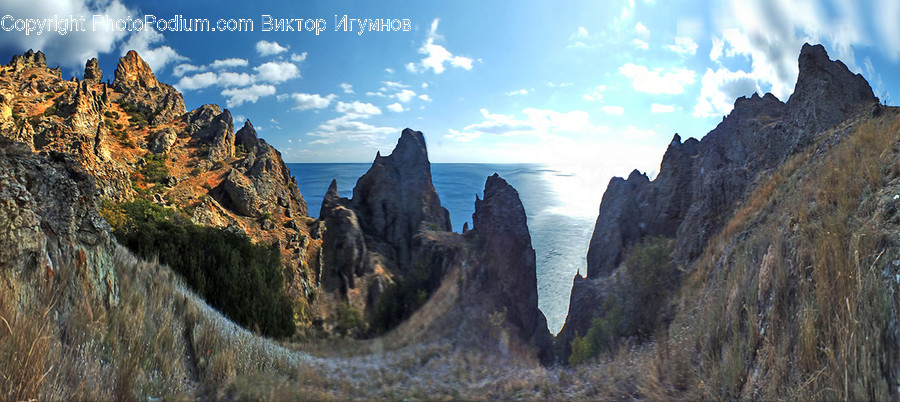 Cliff, Outdoors, Crest, Mountain, Mountain Range