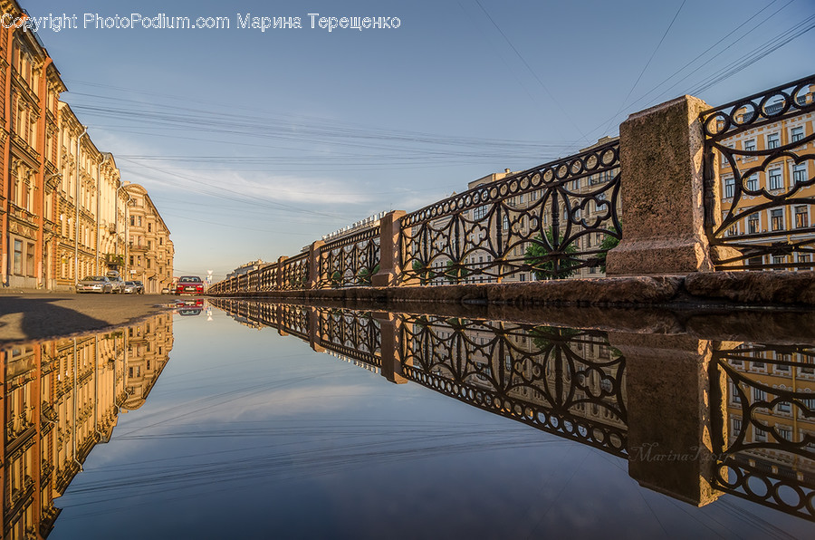 Boardwalk, Bridge, Building, Canal, Outdoors