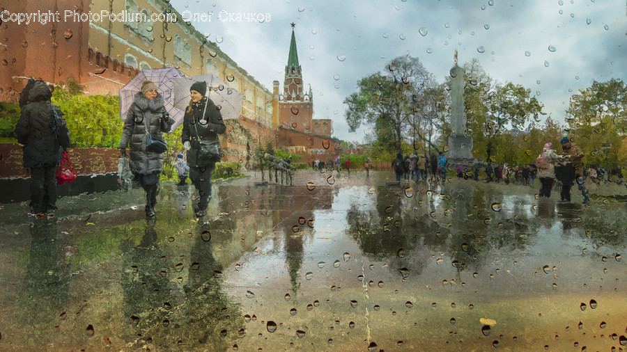 Human, People, Person, Flood, Nature