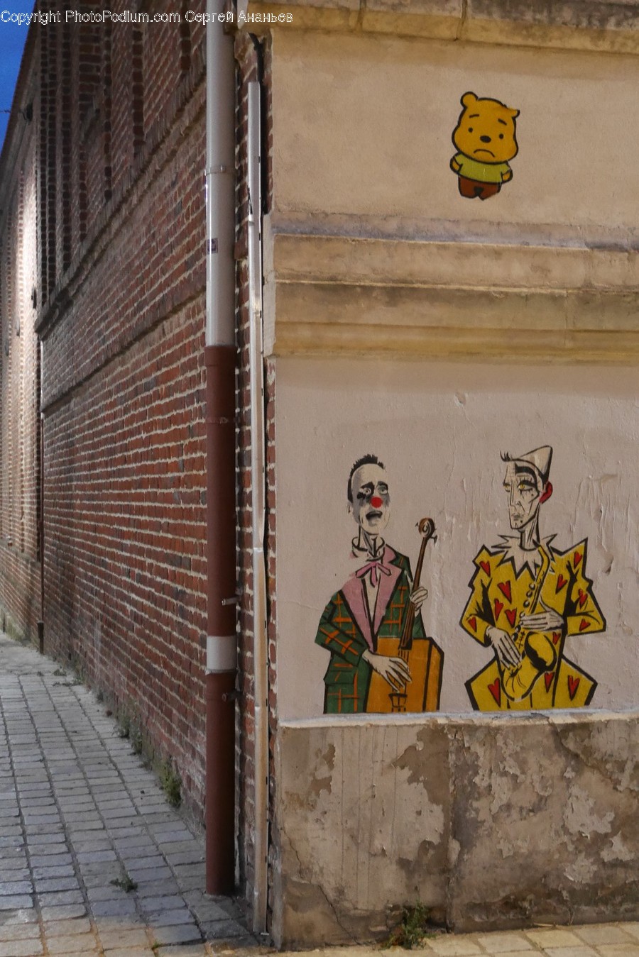 Art, Graffiti, Poster, Alley, Alleyway