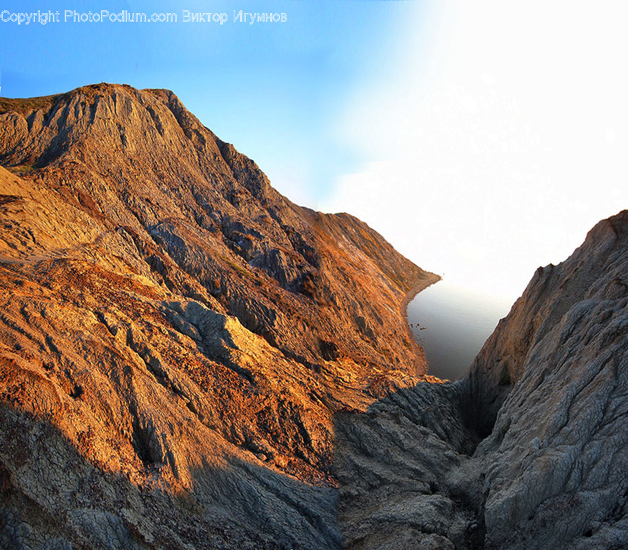 Cliff, Outdoors, Crest, Mountain, Mountain Range
