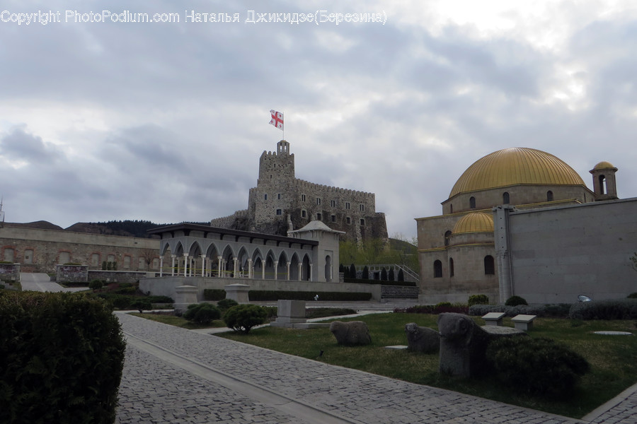 Architecture, Building, Observatory, Dome, Bush