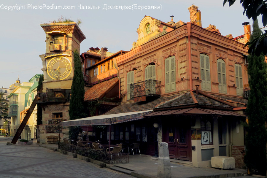 Architecture, Building, Clock Tower, Tower, Boardwalk