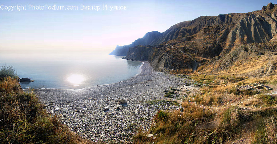 Cliff, Outdoors, Promontory, Coast, Nature