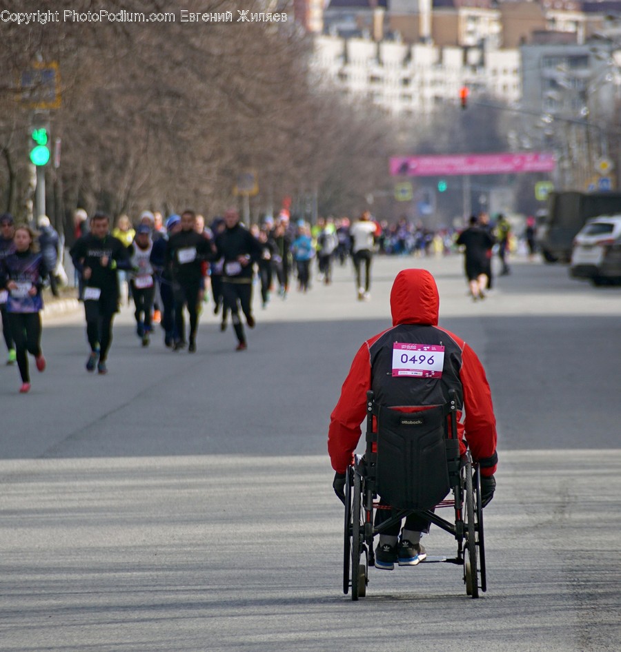 Chair, Furniture, Wheelchair, Human, People