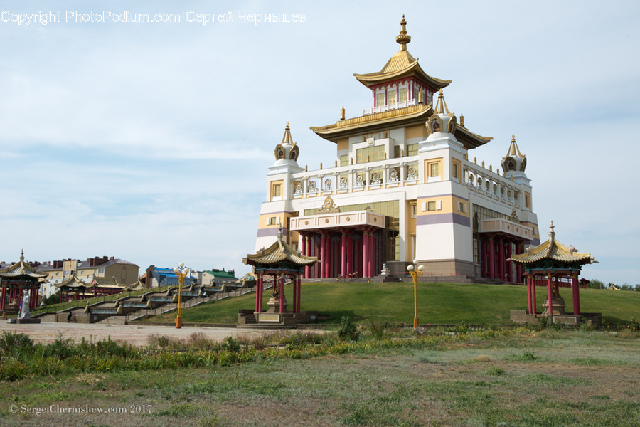 Architecture, Building, Housing, Monastery, Gazebo