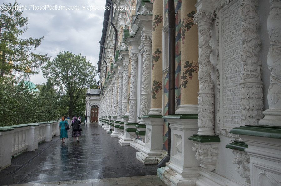 Architecture, Building, Column, Pillar, Tomb