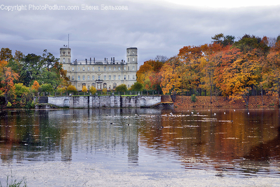 Architecture, Building, Castle, Fort, Moat